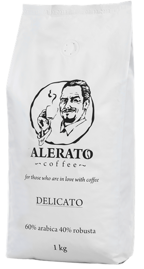 Кава зернова Alerato Delicato