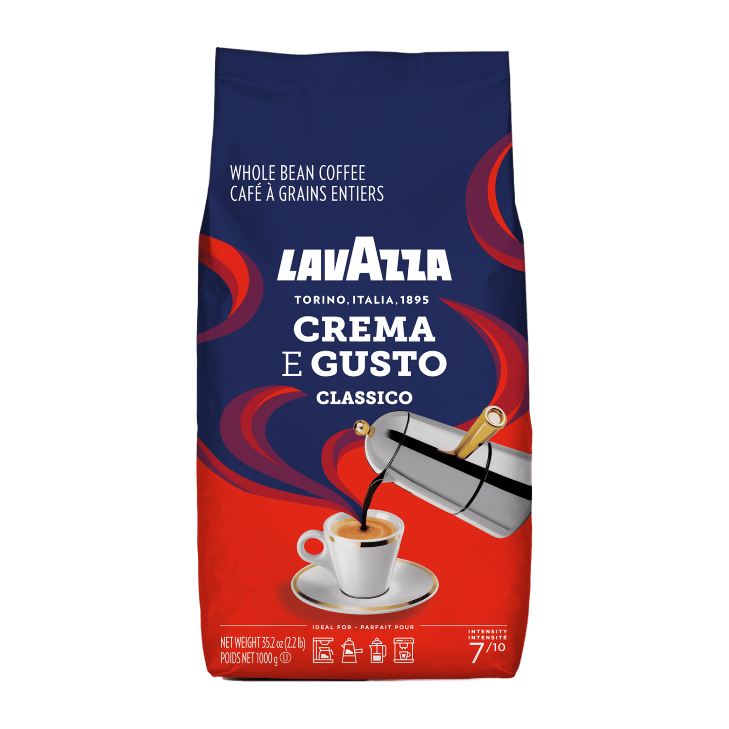 Кава зернова Lavazza Crema E Gusto