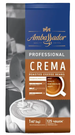 Кава зернова Ambassador Crema Profesional