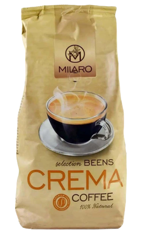 Кава зернова Milaro Crema